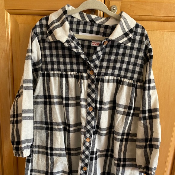 Plaid Zara dress-worn once - Picture 5 of 6